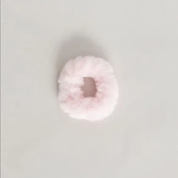 Garage Pink Fluffy Scrunchie - Picture 2 of 4